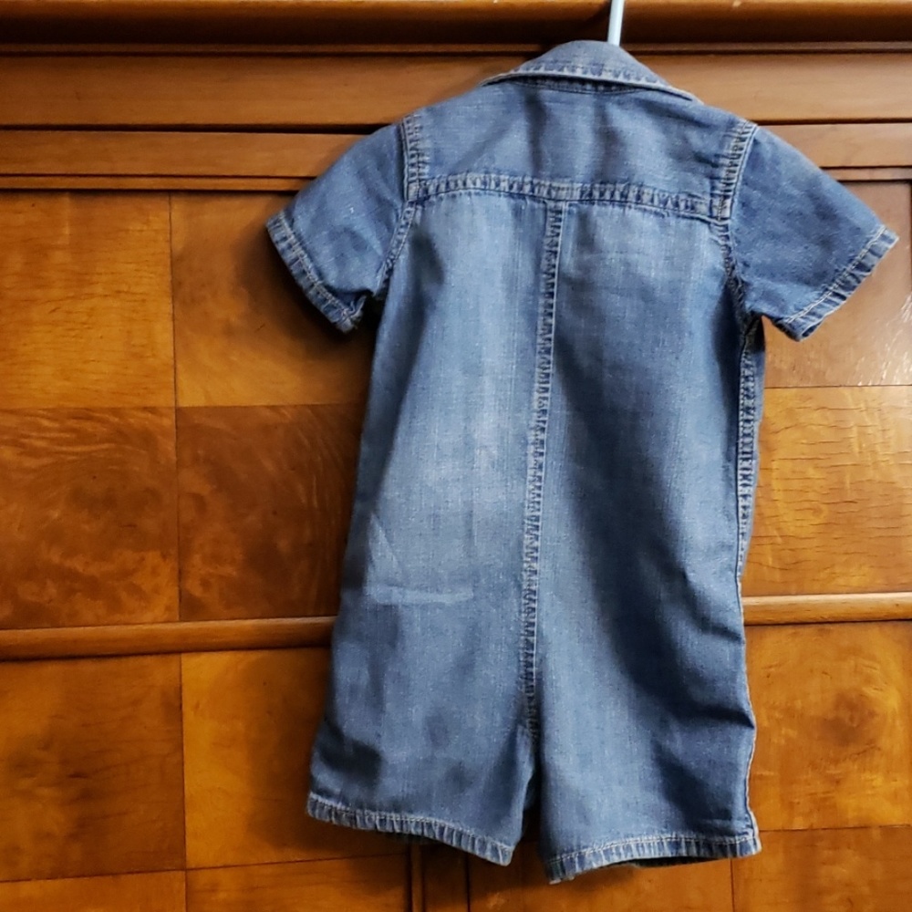 BABY GAP DENIM JUMPER 12-14 MTHS - Picture 3 of 7